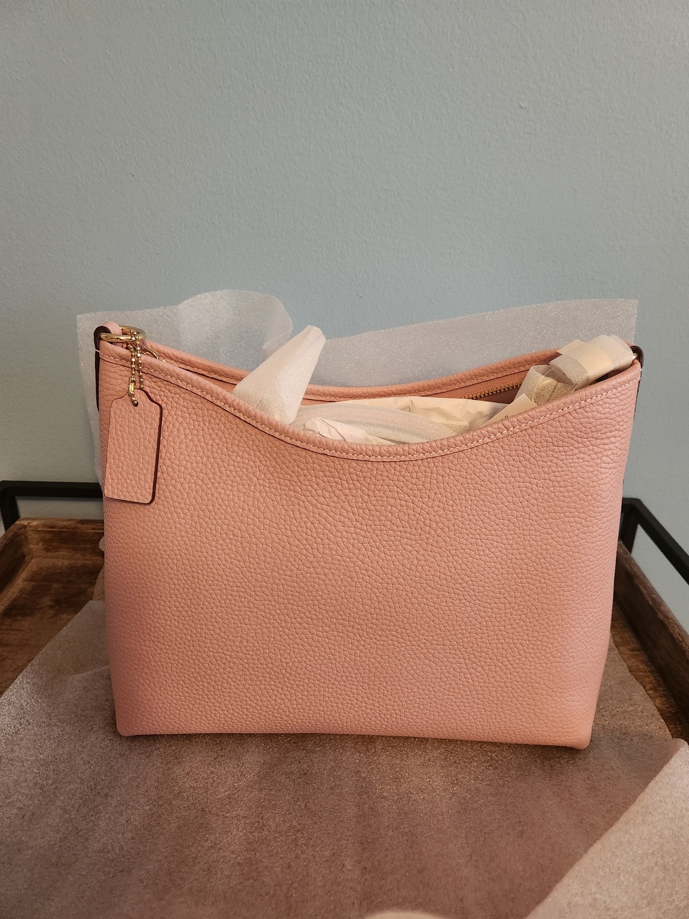 COACH LAUREL IN CARNATION PINK FULLY WRAPPED ONLY OUT 4 PIX